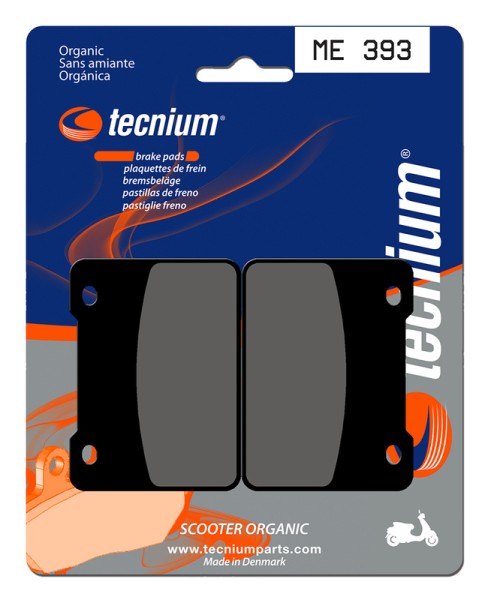Pastillas de Freno Tecnium Scooter Orgánicas - ME393