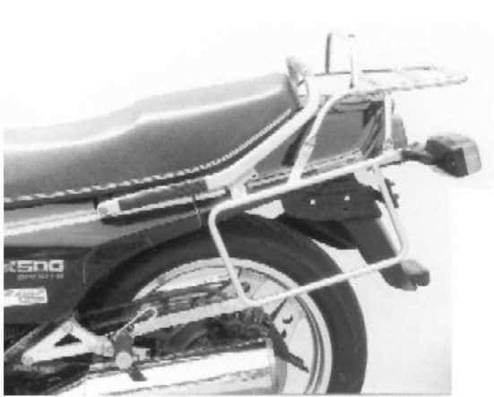Portaequipajes superior tubular y portaequipajes lateral para Honda CX 500 Euro/Turbo /CX 650 Euro