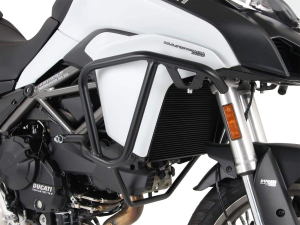 Barra protectora de depósito negra para Ducati Multistrada 950 /S (17-21) Hepco & Becker