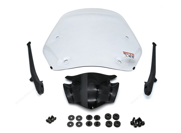 Parabrisas alto NH-C70* MAT ROCK GRAY para Honda SH 150i (20-) Original