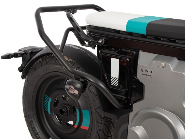 Barra de protección trasera negra para BMW CE 02 (23-) Hepco & Becker