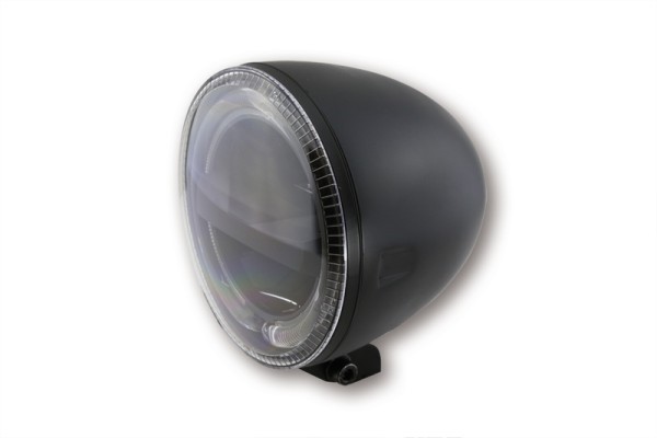 HIGHSIDER pro 5 3/4 pulgadas faro Circle LED negro homologado E (1ud.)
