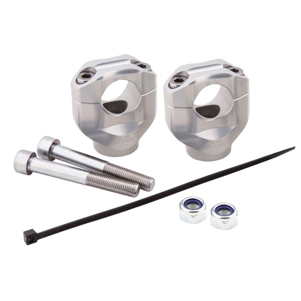 LSL Klemmbock-Kit 28,6 mm für BMW S1000R, Typ 2R99, 2R99r, 2021- , silber