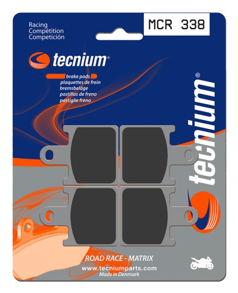 Tecnium Racing pastillas de freno de carbono de metal sinterizado - MCR338
