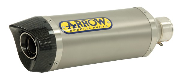 ARROW Auspuff THUNDER für KTM 125RC / 390RC / 125 DUKE / 390 DUKE 2017-2020, Titan (Nur mit ARROW Zw