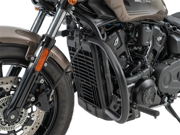 Protector de motor negro para Indian Scout Bobber 1250 (25-) Hepco & Becker