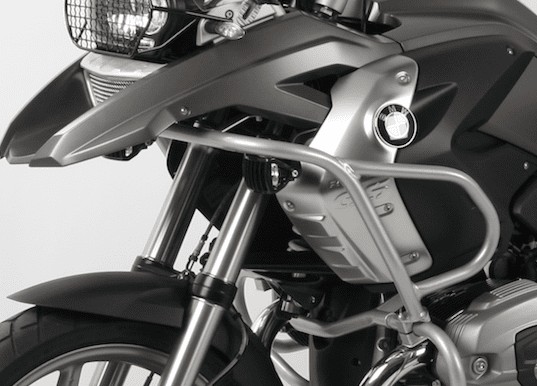 Protector de depósito plateado para BMW R 1200 GS (08-12) Hepco & Becker