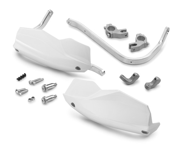 Kit de protección de manos KTM blanco