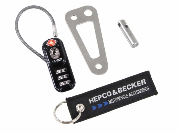 Antirrobo para bolsas sobredepósito Lock-it/Basic y bolsas traseras Hepco & Becker