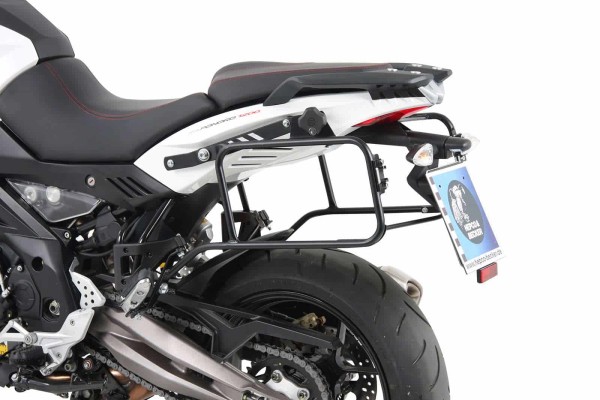 Portamaletas lateral Lock-it negro para Aprilia Caponord 1200 (13-16) Hepco & Becker