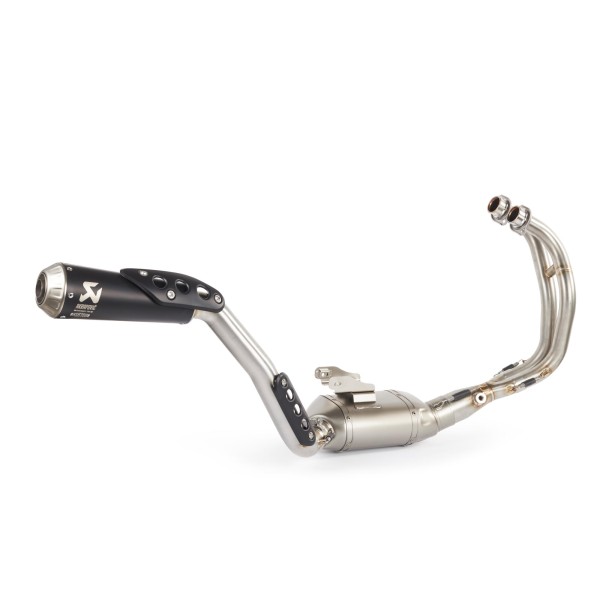 Sistema de escape completo Akrapovic para la XSR 700 Legacy (2024) original de Yamaha