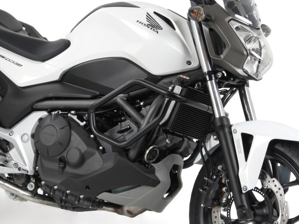 Protector de motor negro para Honda NC 700 S (12-13) /750 S/DCT (14-20) Hepco & Becker