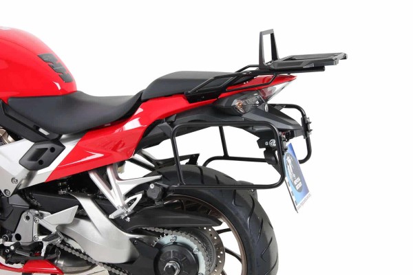 Portamaletas lateral Lock-it negro para Honda VFR 800 F (14-20) Hepco & Becker