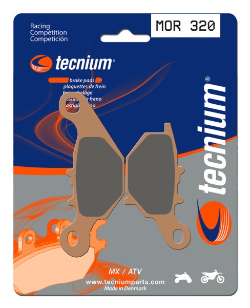 Tecnium Racing MX/ATV pastillas de freno de metal sinterizado - MOR320