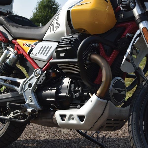 Guardamotor negro para Moto Guzzi V85 TT