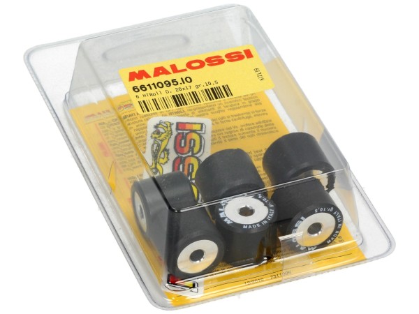 Juego de rodillos de variador Malossi, 20x17 mm, 10,5 g, pieza: 6