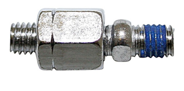 HIGHSIDER adaptador espejo pro cromado M8 rosca izquierda a M8