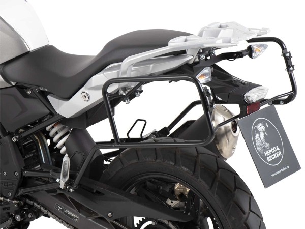 Portamaletas lateral fijo negro para BMW G 310 GS (20-) Hepco & Becker