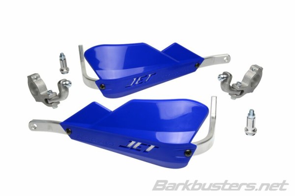 Juego de Guardamanos Barkbusters Jet Dos Puntos de Sujeción Cónico Azul