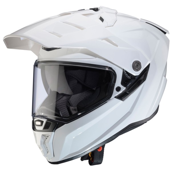Casco Caberg Tanami blanco metalizado