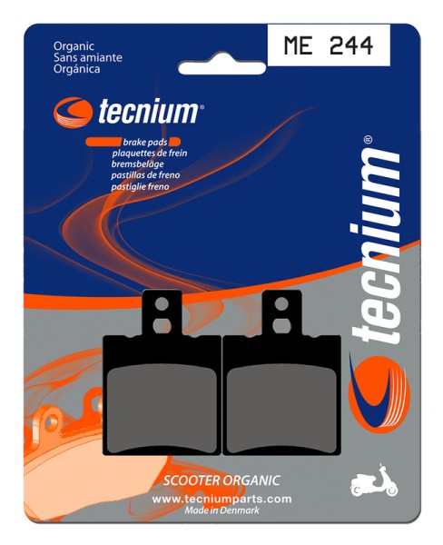 Pastillas de Freno Orgánicas Tecnium Scooter - ME244