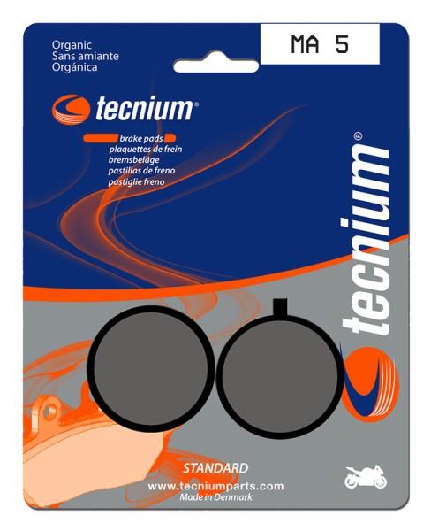 Pastillas de Freno Tecnium Street Orgánicas - MA5