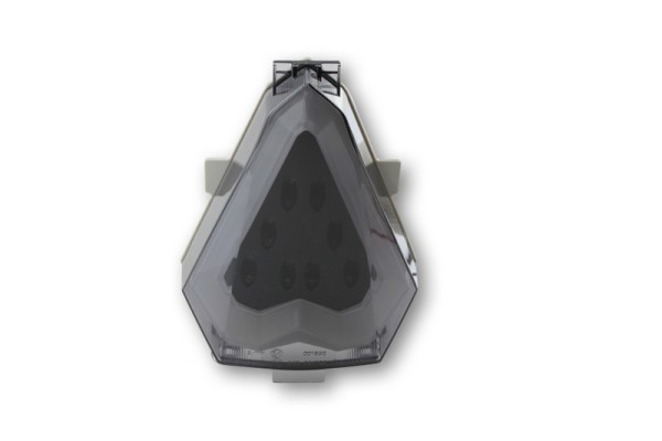 HIGHSIDER piloto trasero smart LED negro estilo Yamaha, homologado E (1ud.)
