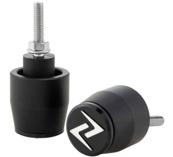 Contrapesos de manillar izquierda/derecha para Vespa Primavera/Sprint/ET/LX/LXV/S, negro mate