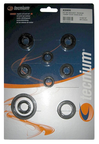 Juego de retenes de aceite de motor Tecnium