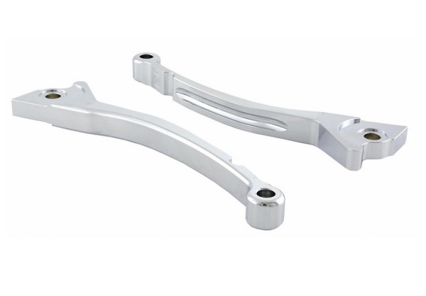 Juego de palanca de freno ZELIONI para Vespa, derecha e izquierda, cromada