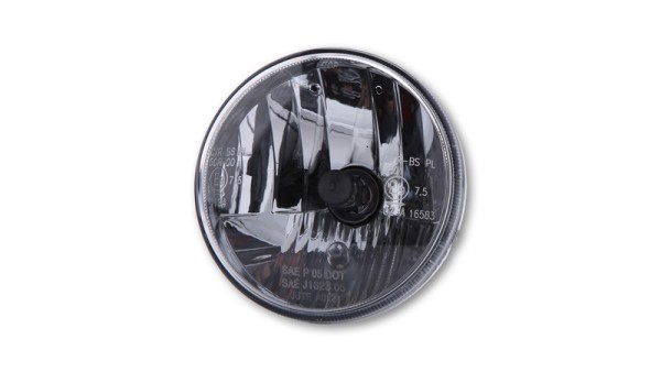 Faro HIGHSIDER smart 120mm cristal transparente, con luz de posición, HS1 35/35W, homologado E (1ud.)