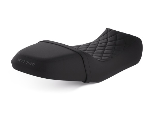 Asiento Style negro para Moto Guzzi V7 850 Srone /Special /Sport (25-)