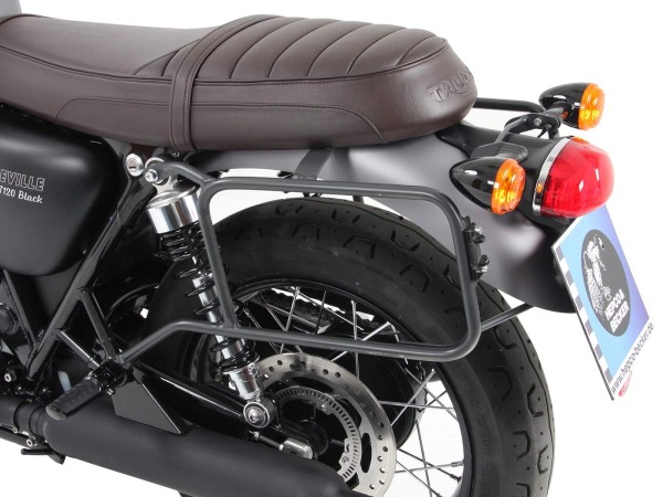 Portamaletas negro para Triumph Bonneville T100 (17-) Hepco & Becker