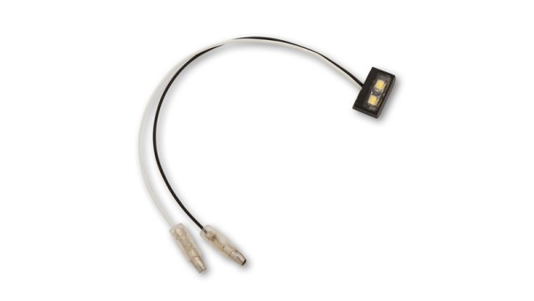 HIGHSIDER pro LED iluminación matrícula negro/transparente SMD, autoadhesivo (1ud.)