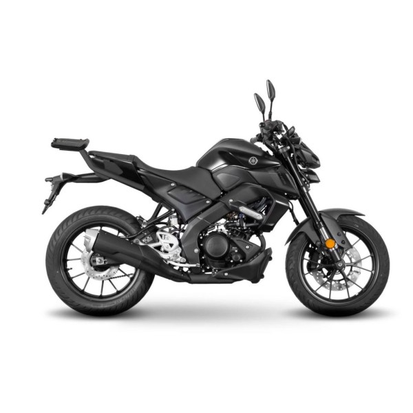 Soporte para baúl Shad, pintado de negro, para Yamaha MT-125 (20-)