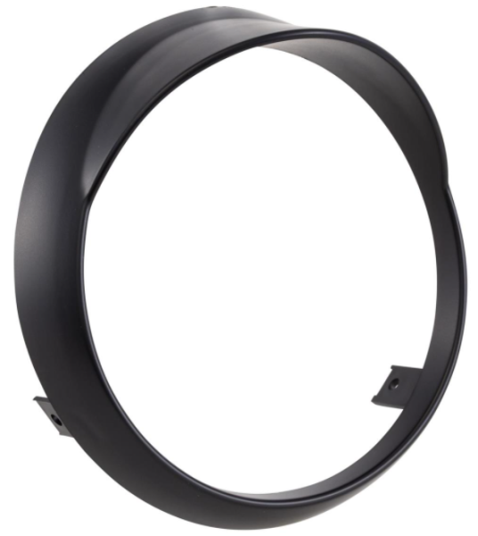 Anillo de lámpara para Vespa Primavera 50-150ccm 2T/4T, negro mate