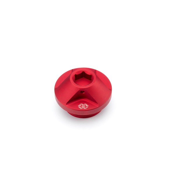 Tapón de llenado de aceite billet rojo para Yamaha MT 125 / MT-03 / MT-07 / Tracer 700/ GT / YZF-R3