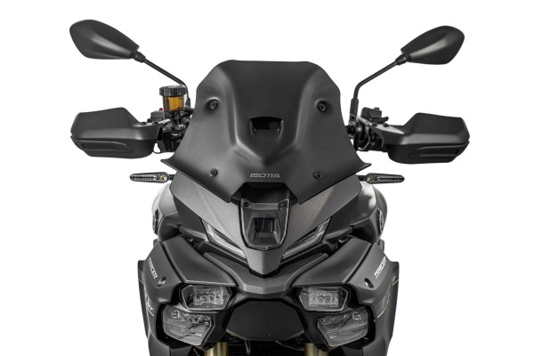 Parabrisas Super Sport negro mate para Yamaha Tracer 9 GT /+ (25-)