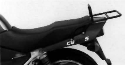 Portaequipajes superior tubular negro para Honda CB 450 S (86-89) Hepco & Becker