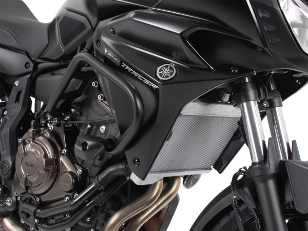 Protector de motor negro para Yamaha Tracer 700 / Tracer 700 GT (Bj.16-) Hepco & Becker