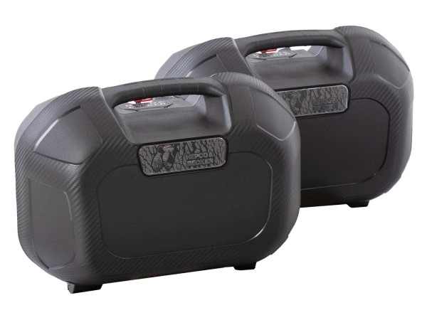 Funda lateral Xcore negra para soporte C-Bow Hepco & Becker