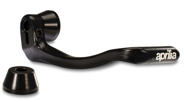 Protector de maneta de freno negro para Aprilia Tuono 457 (25-)