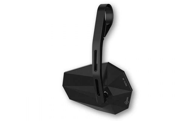 HIGHSIDER STEALTH -X6 espejo final de manillar, largo, negro