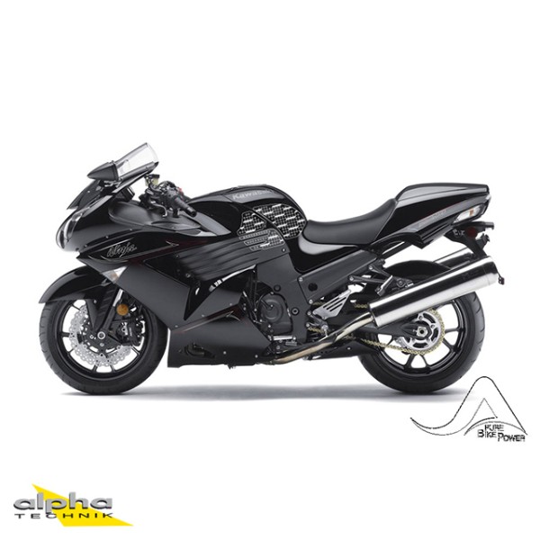 Stompgrip klar, Volcano, für Kawasaki ZZR1400, 2006-2011