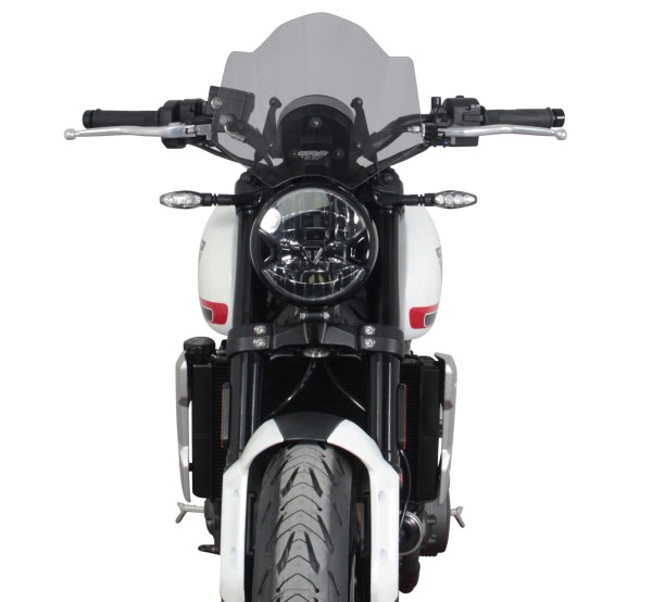 Pantalla deportiva MRA "NSPM" gris humo para Triumph Trident 660 (21-)