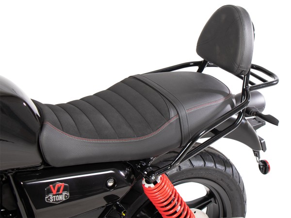 Sissybar con portaequipajes para Moto Guzzi V7 Stone Special Edition (22-) Original Hepco & Becker