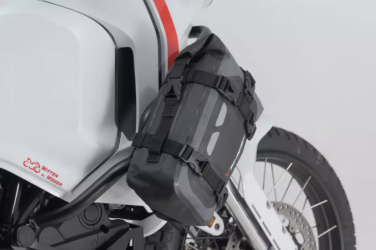 SW-Motech Bolsa trasera Drybag 80 para BMW S 1000 RR, negro / gris - SW Motech
