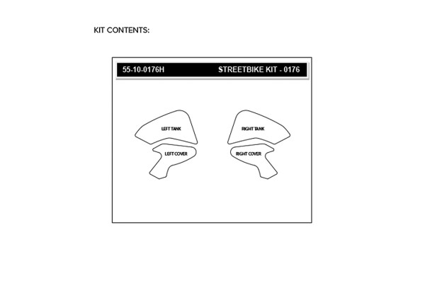 Stompgrip híbrido Icono para para BMW F 900 R 2020-