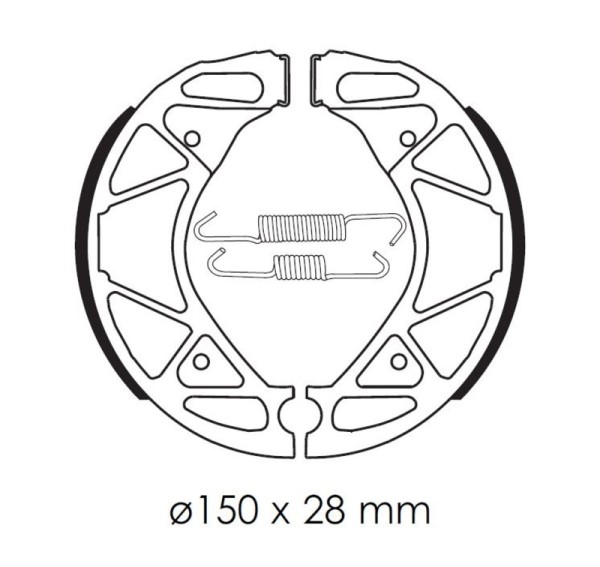 Freno de mandíbula Tecnium scooter orgánico - BA209