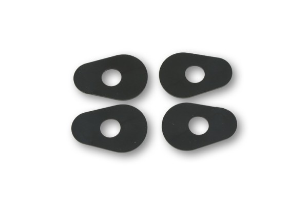HIGHSIDER placas de montaje inteligentes Indy Espaciador Negro Para varias Yamaha